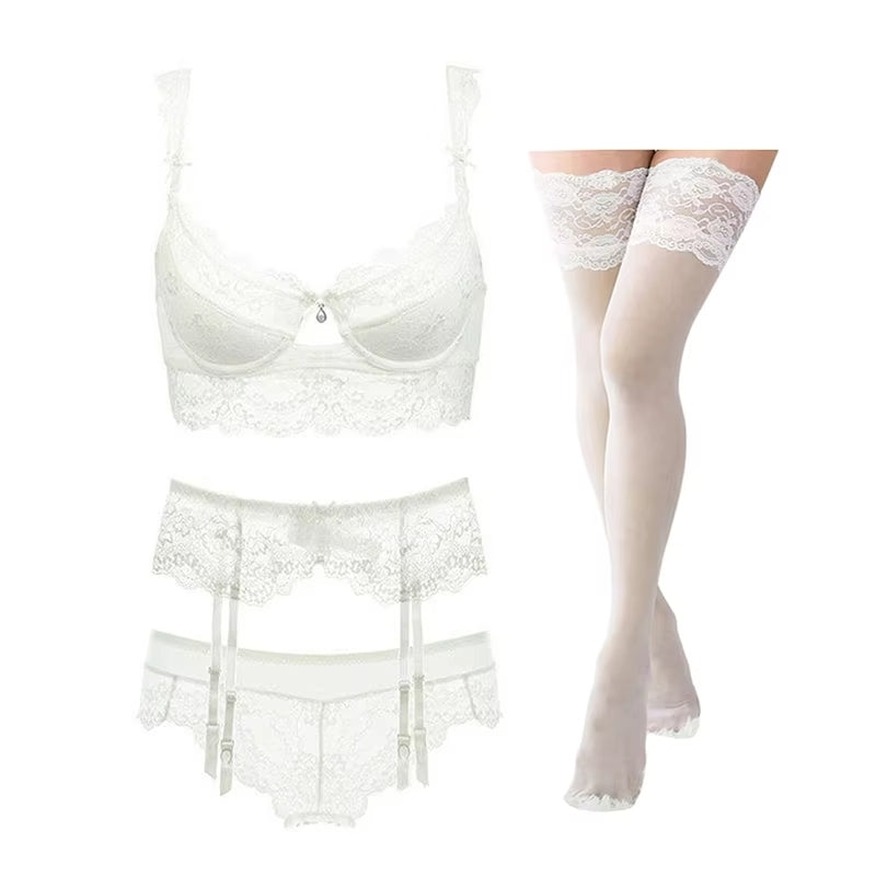 Conjunto de lingerie renda Catalina