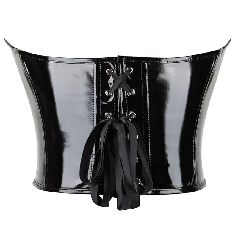 Corset en latex sans buste