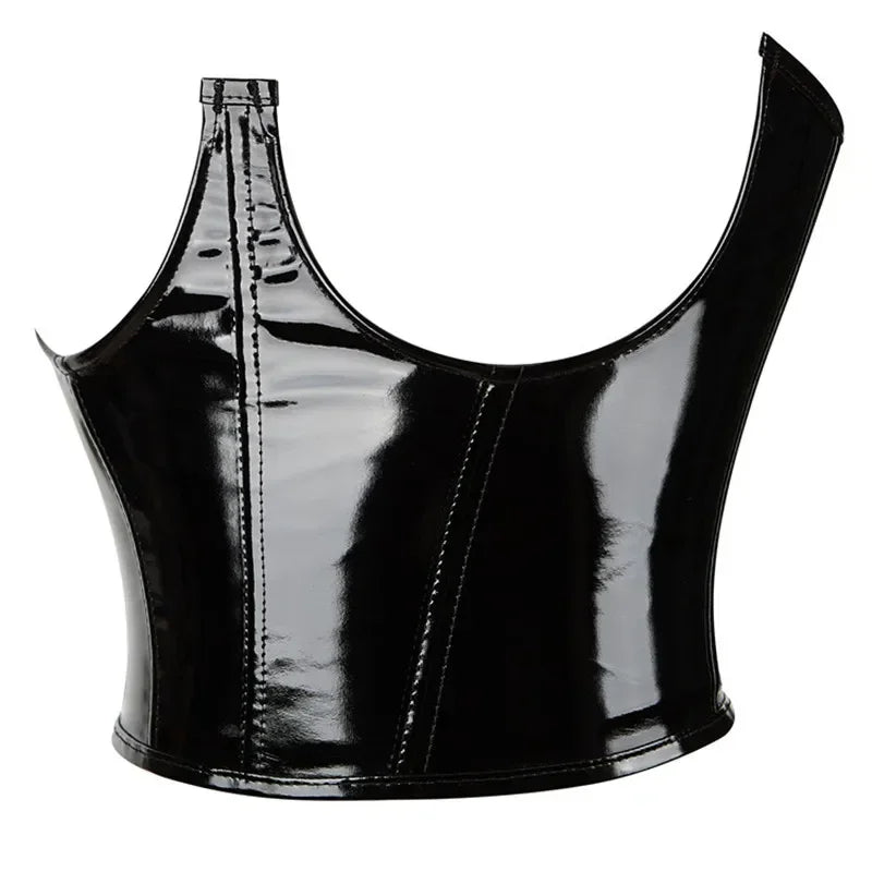 Corset en latex sans buste