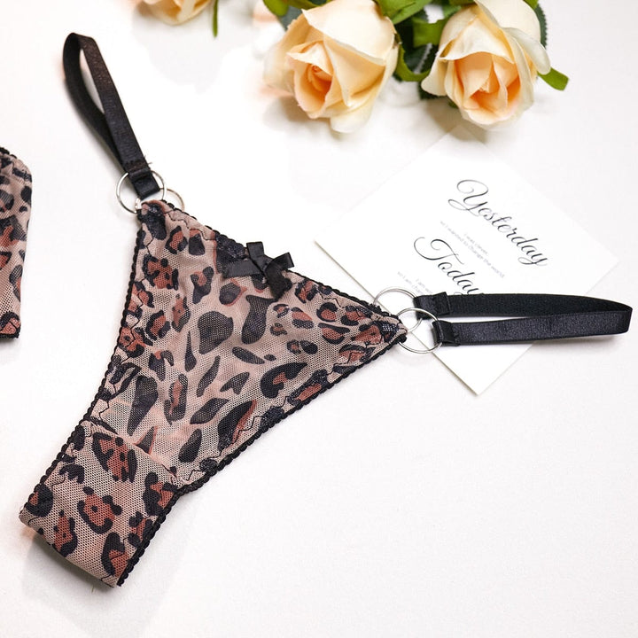 Ropa interior de leopardo hotsell