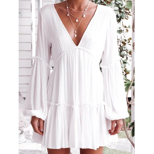 Vestido blanco de playa-Diabolique.es